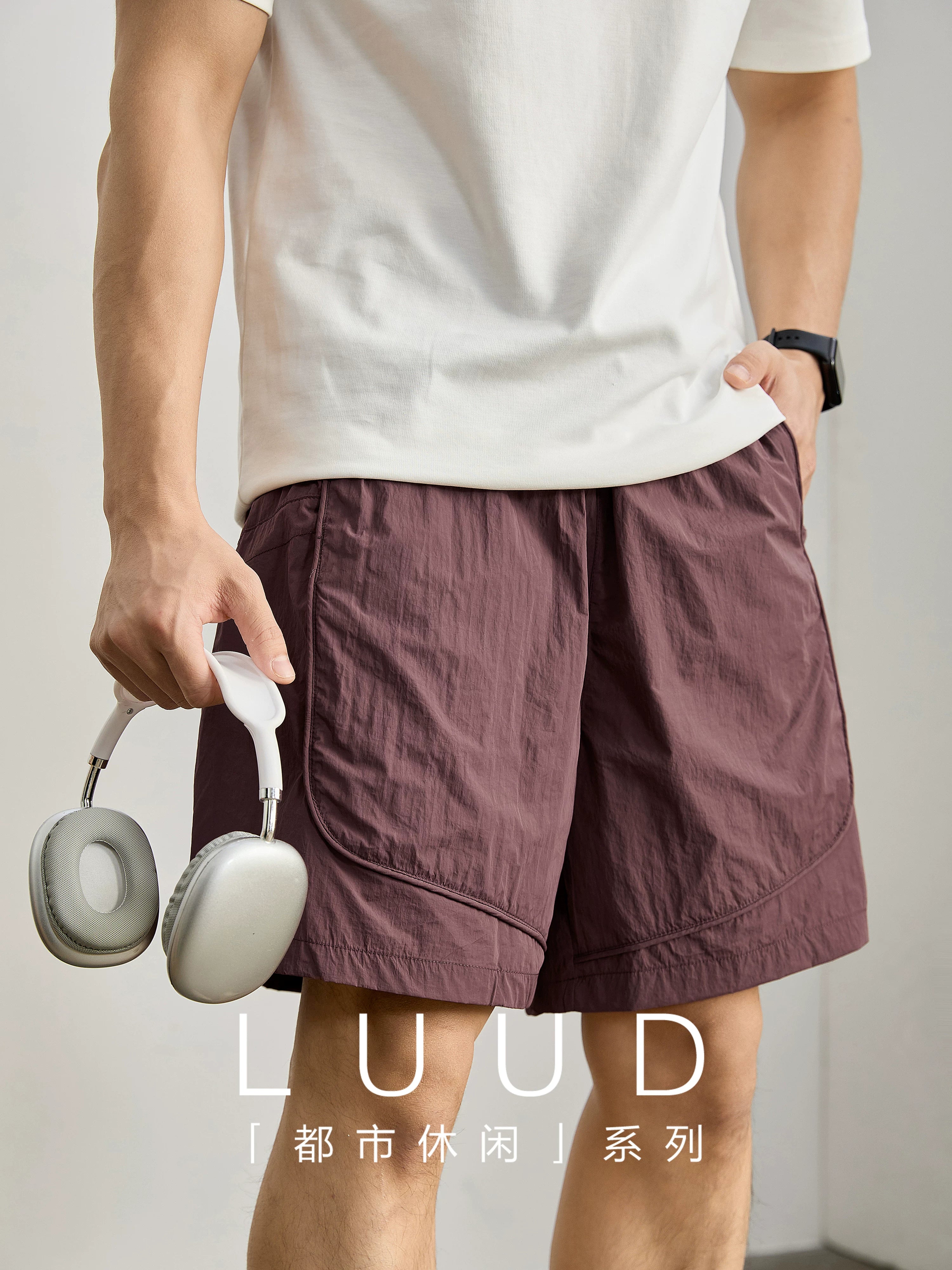 Outdoor sunscreen non-sultry loose straight shorts FE0735