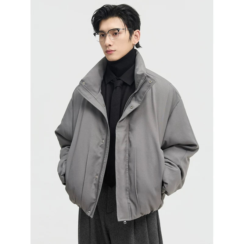 Winter stand-up collar short down jacket FE0700