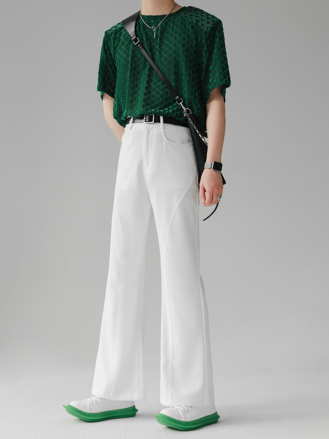 Flare mode pants FE0414
