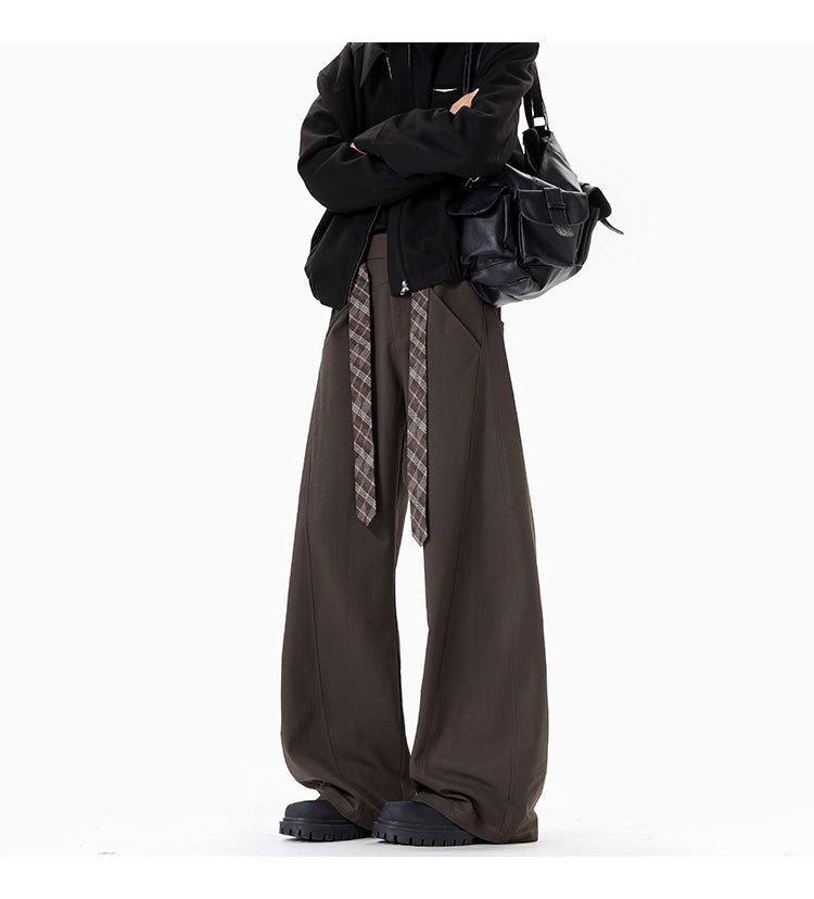 DRAPE SABER-CUT TROUSERS FE0507