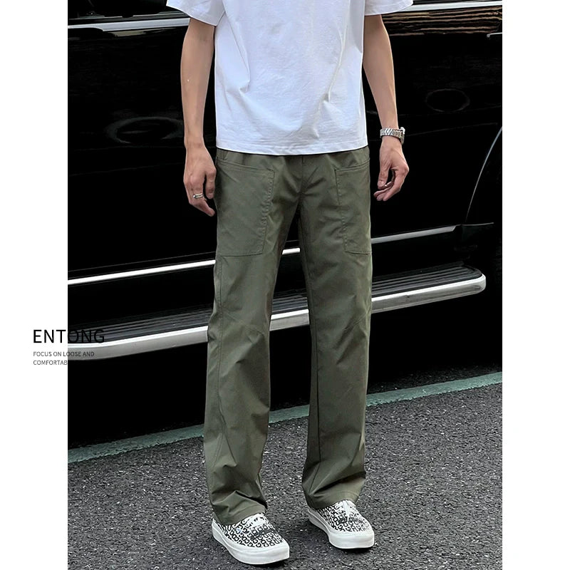 American high street tooling casual pants FE0694