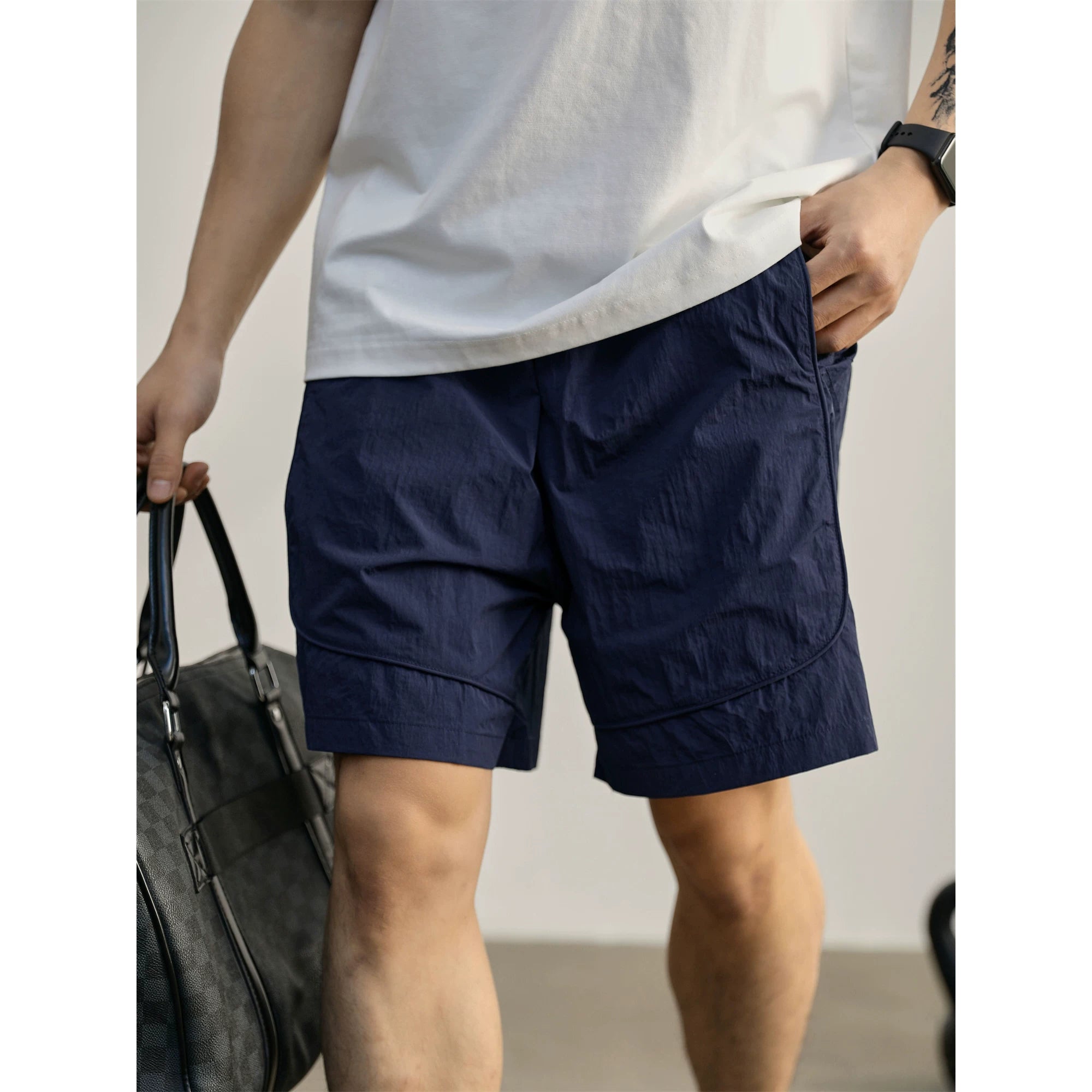 Outdoor sunscreen non-sultry loose straight shorts FE0735