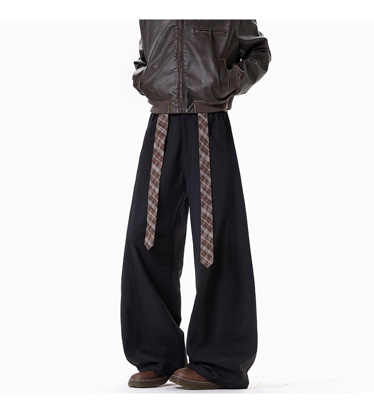 DRAPE SABER-CUT TROUSERS FE0507