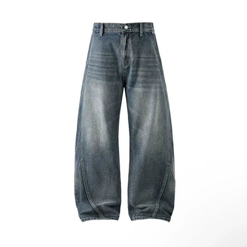 Japanese washed old jeans FE0252