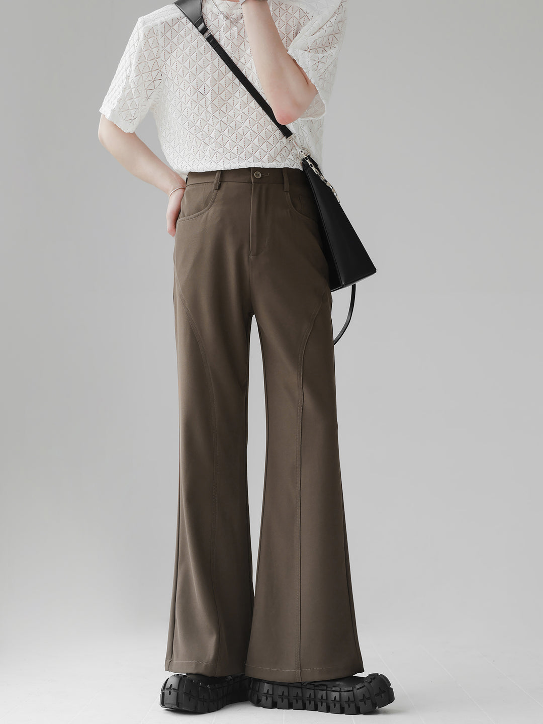 Flare mode pants FE0414