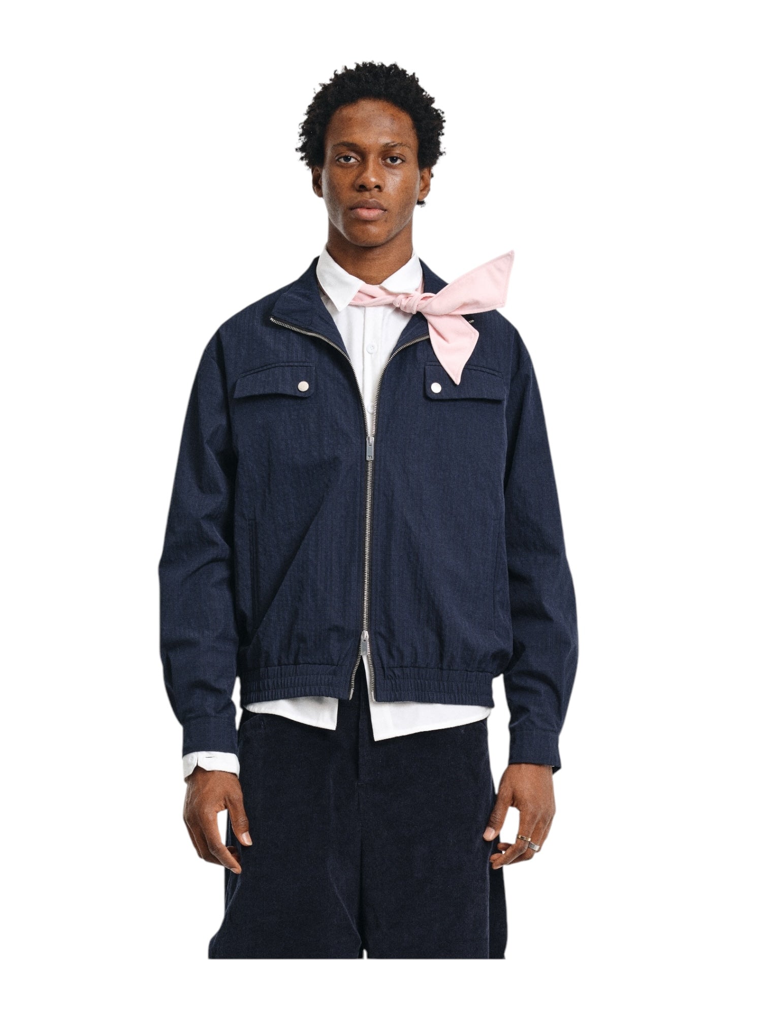 cleanfit zip collar jacket FE0210