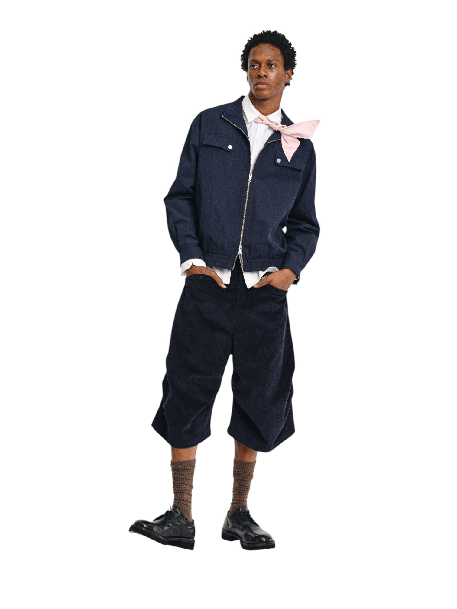 cleanfit zip collar jacket FE0210