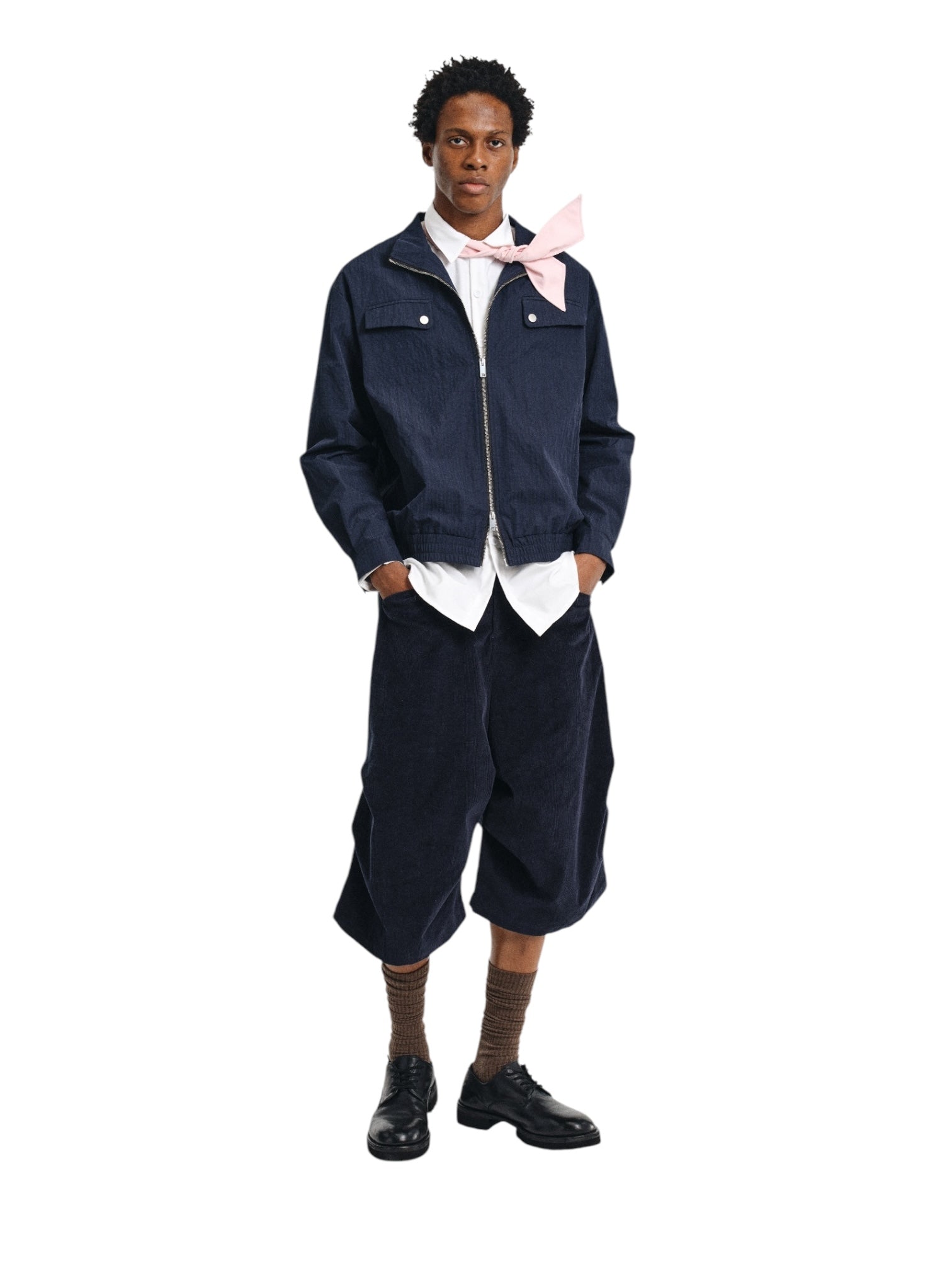 cleanfit zip collar jacket FE0210