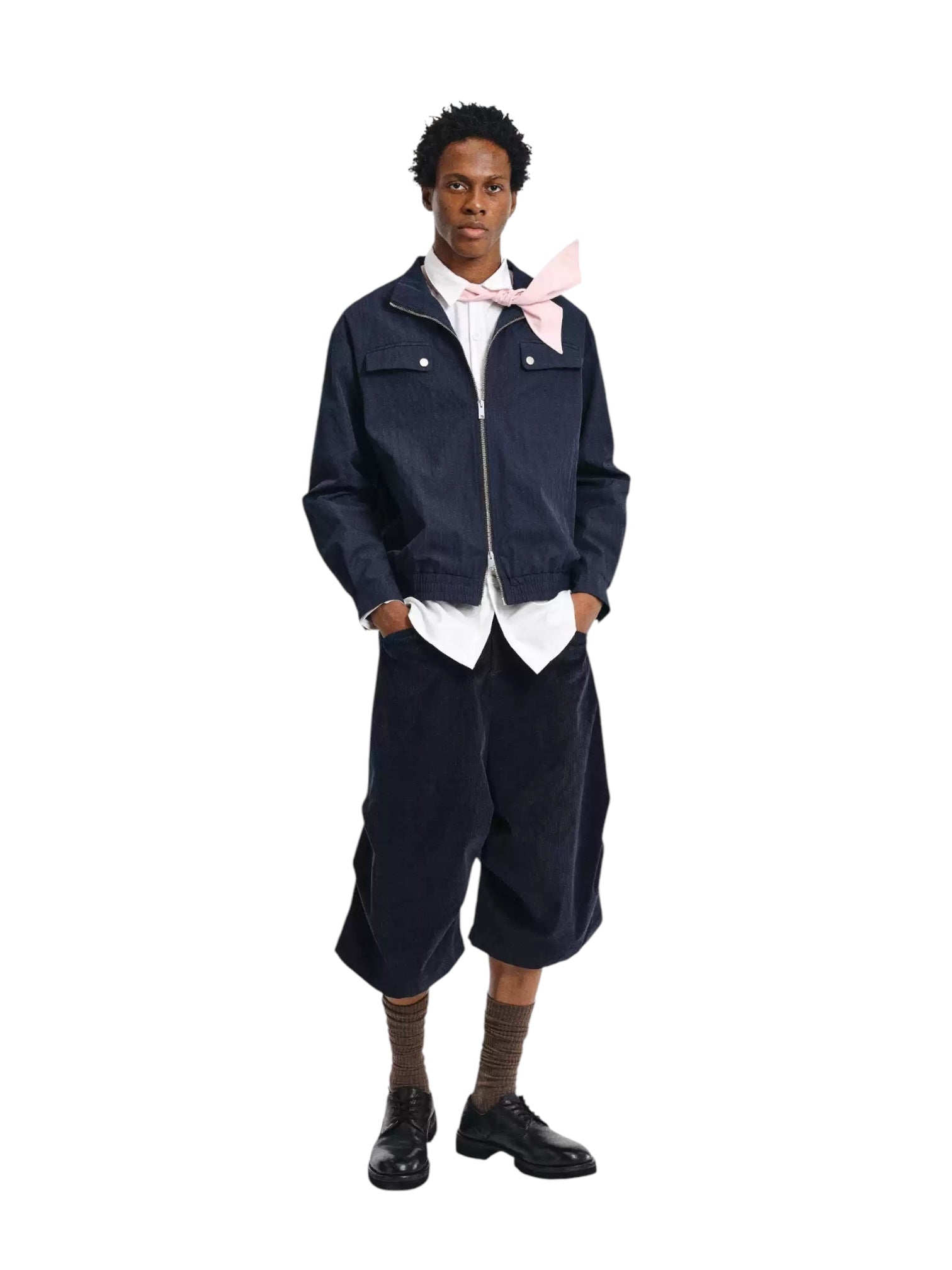 cleanfit zip collar jacket FE0210