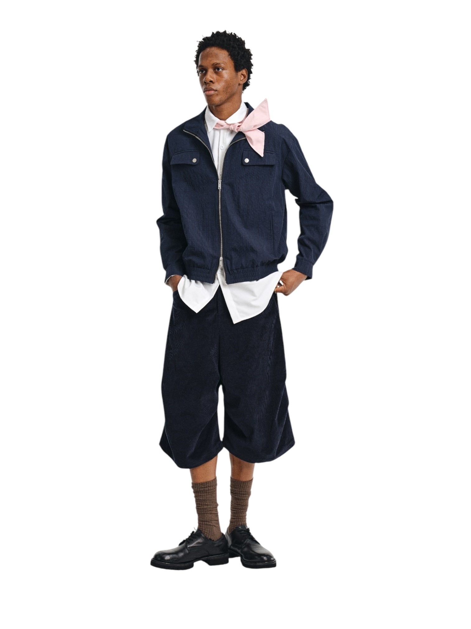 cleanfit zip collar jacket FE0210