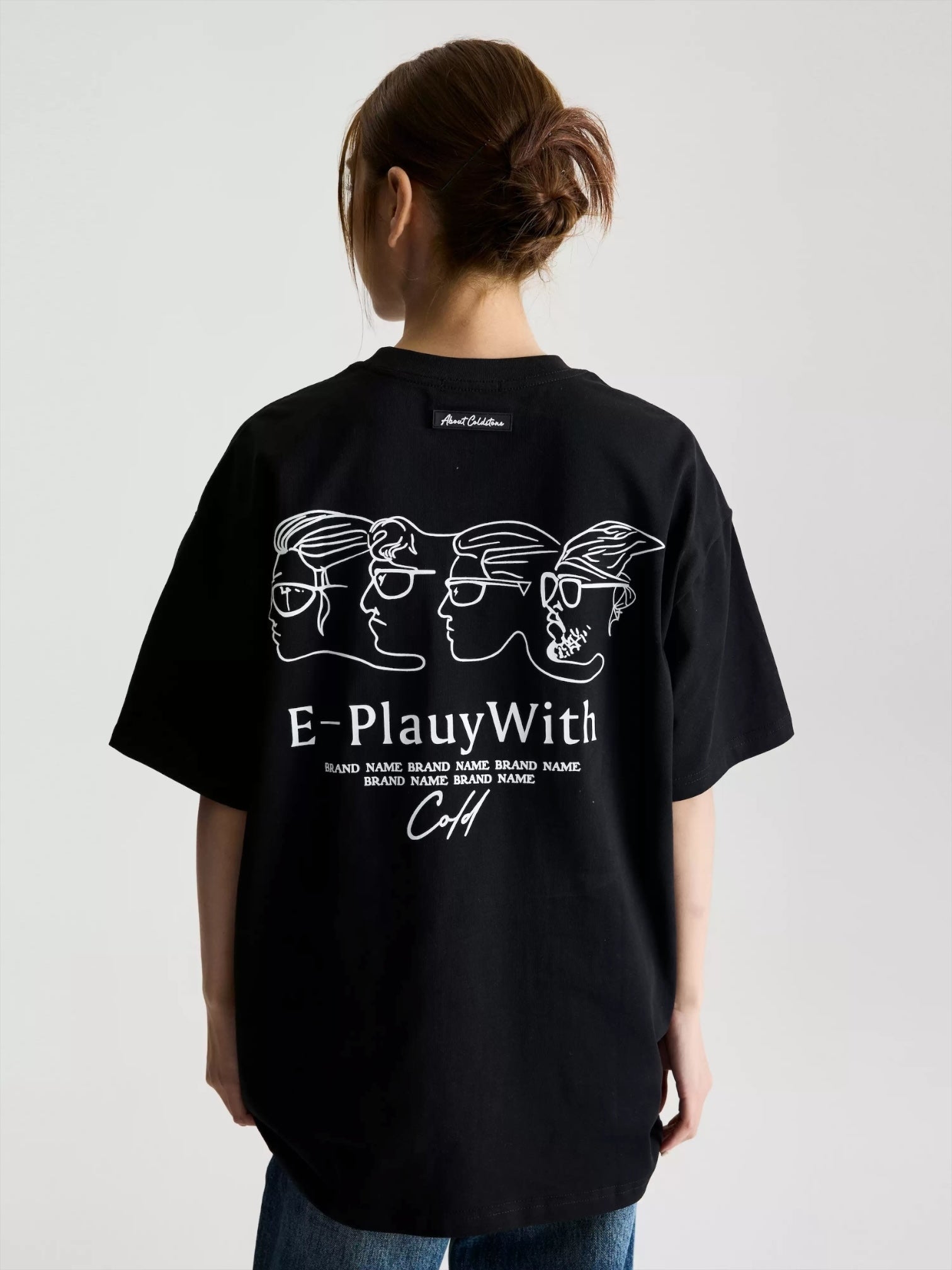 GRAPHIC WIDE T-shirt FE0184
