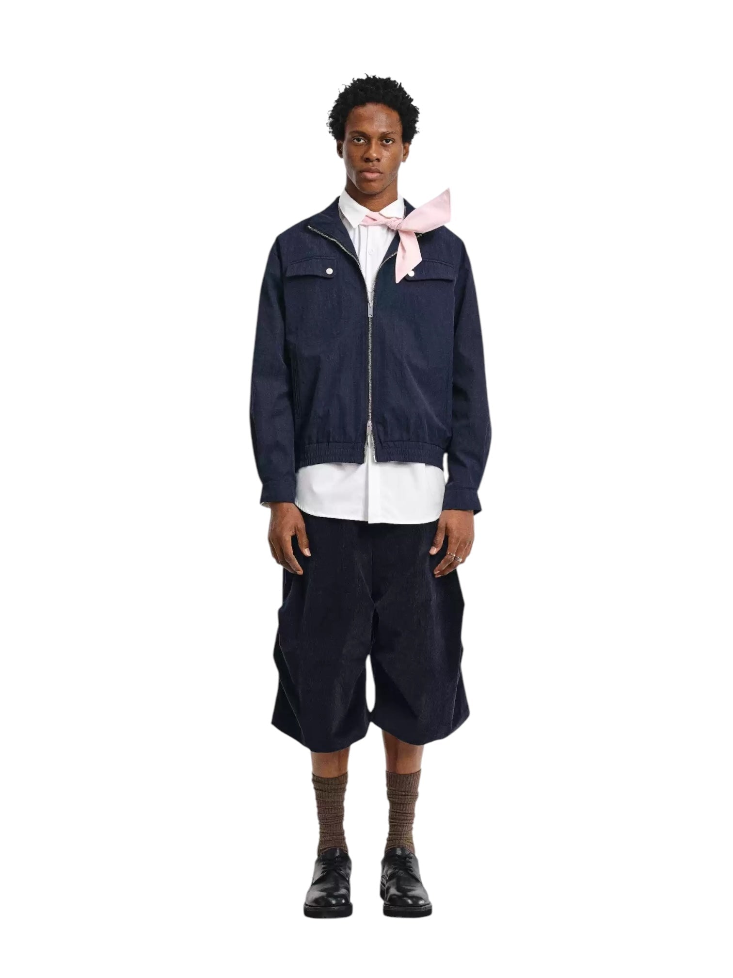 cleanfit zip collar jacket FE0210