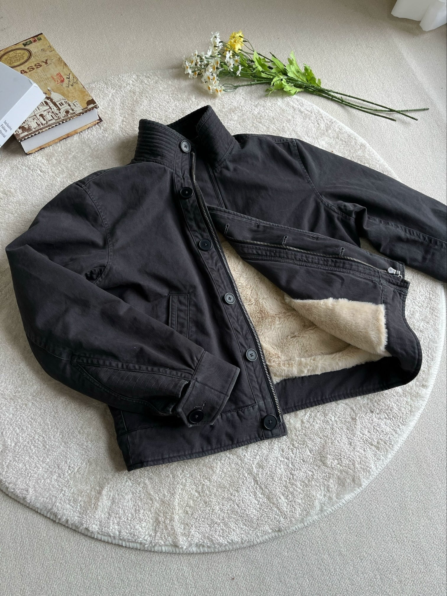 FLEECE-LINED WORK JACKET FE0211