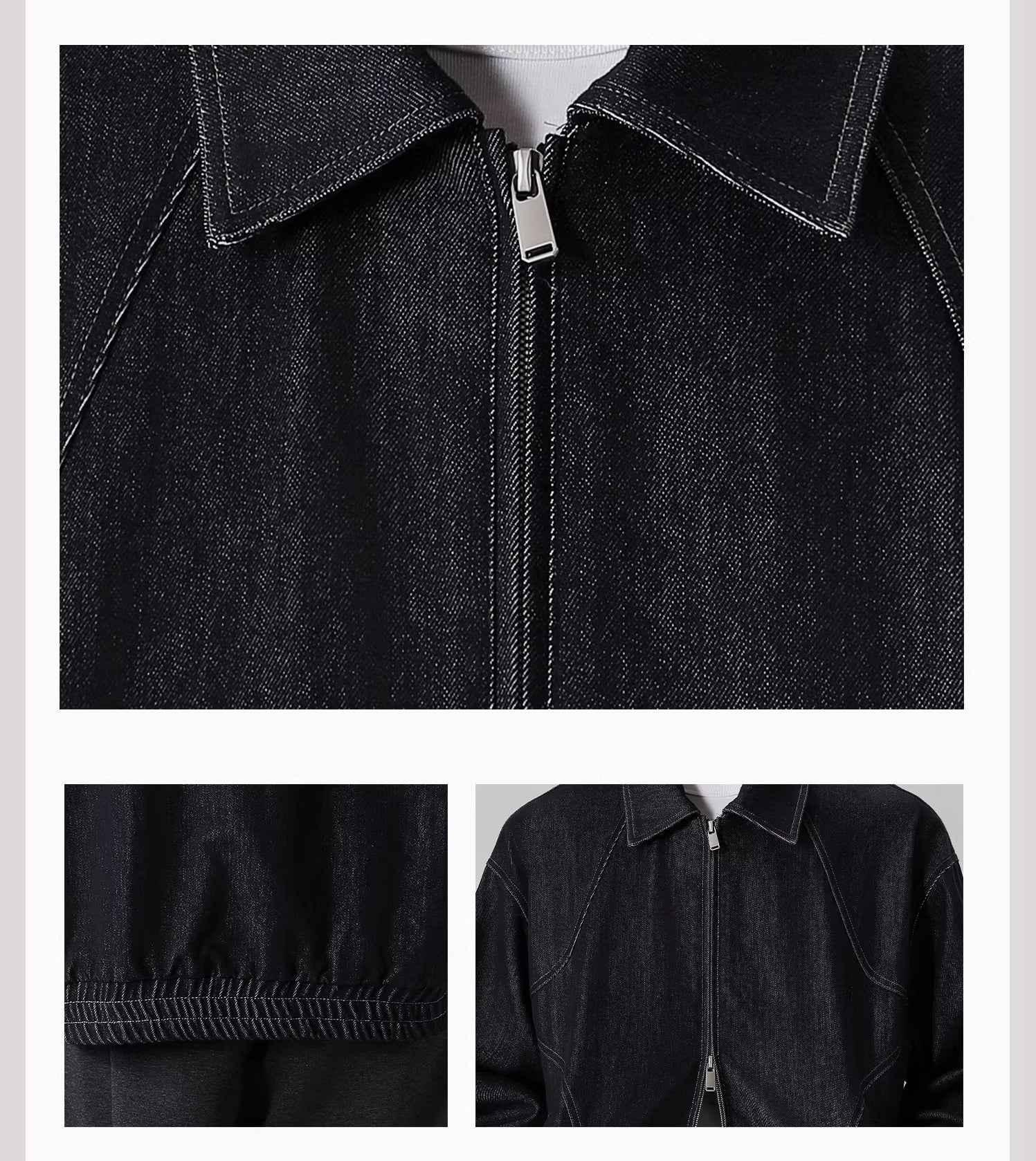 Spring Premium Retro Denim Jacket FE0708