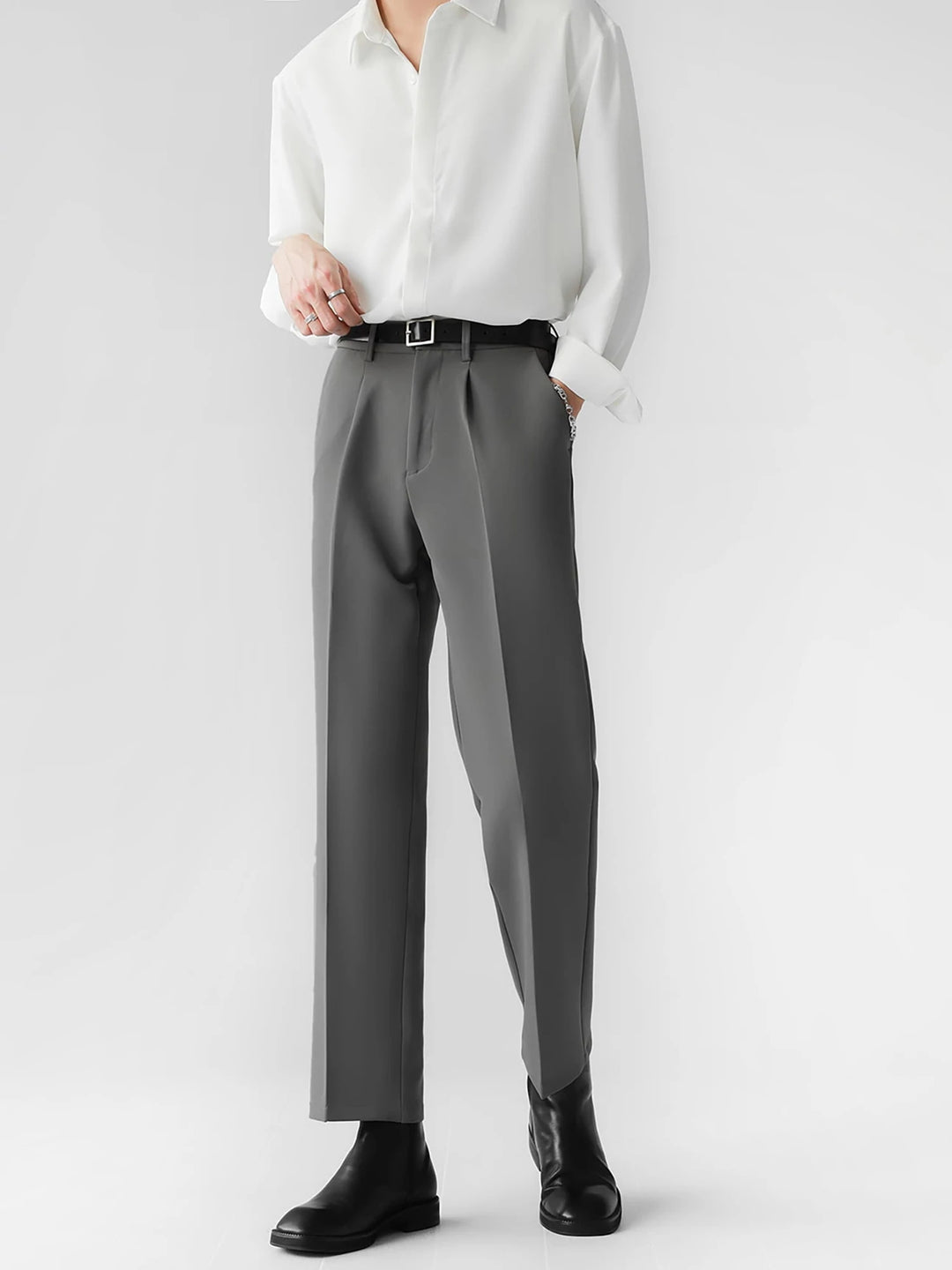 Straight slacks pants FE0101