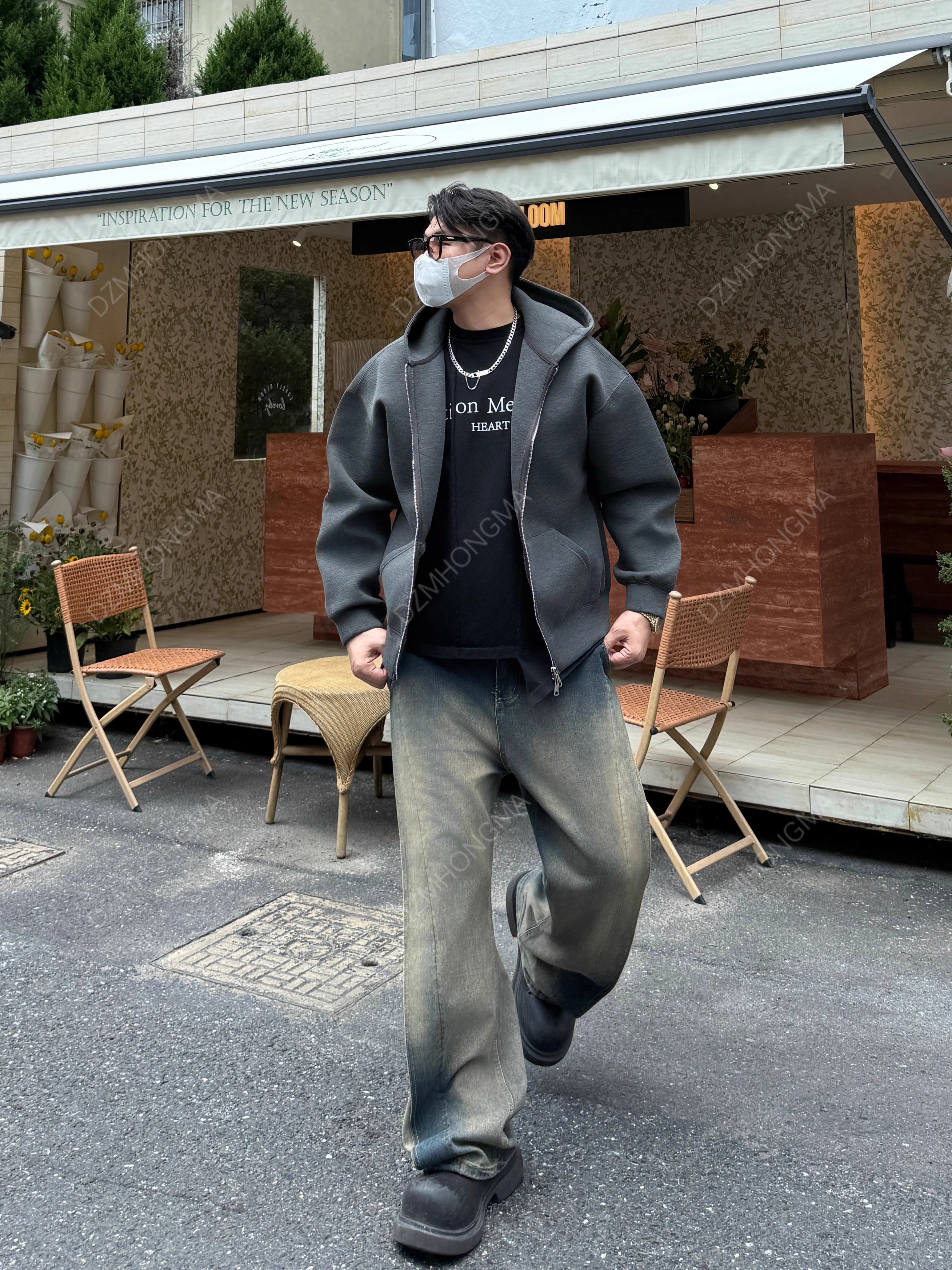 CLEANFIT HEAVY ZIP HOODIE FE0135