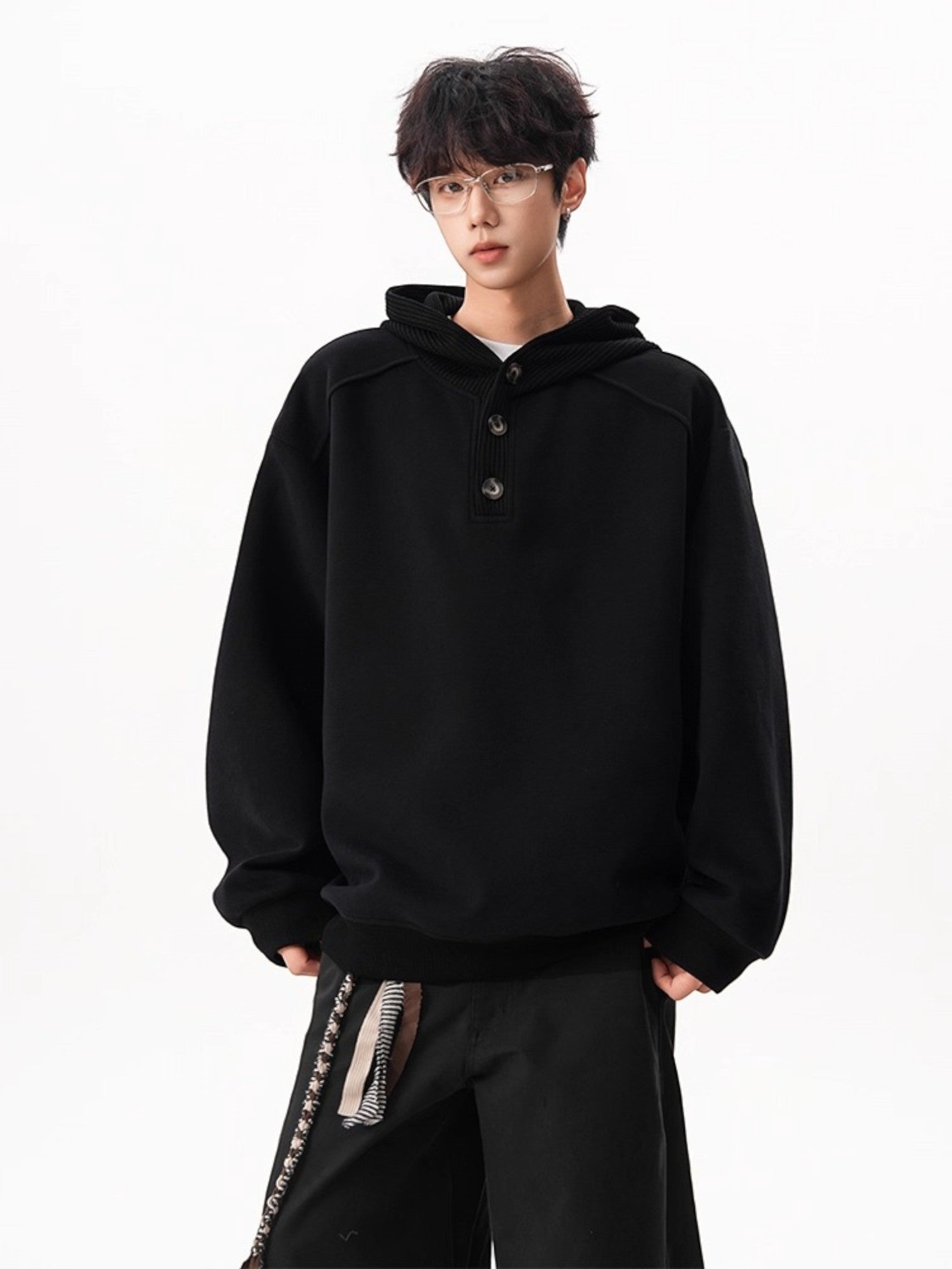 HEAVY KNIT HOODIE FE0131