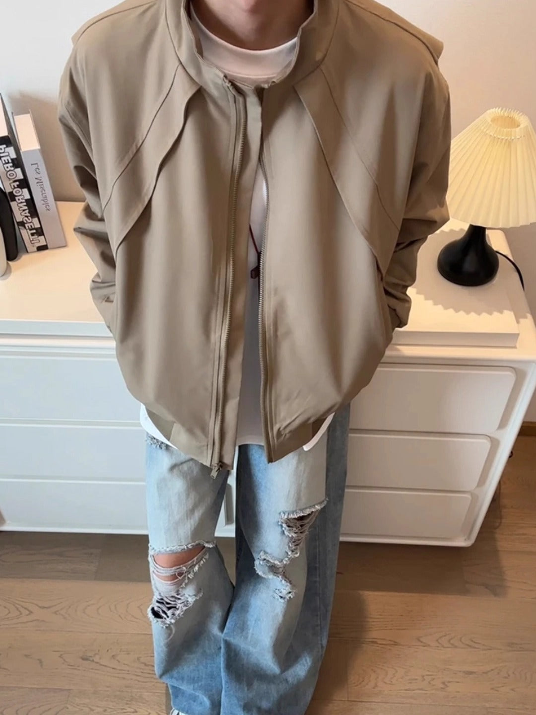 DECONSTRUCTED PANEL JACKET FE0500