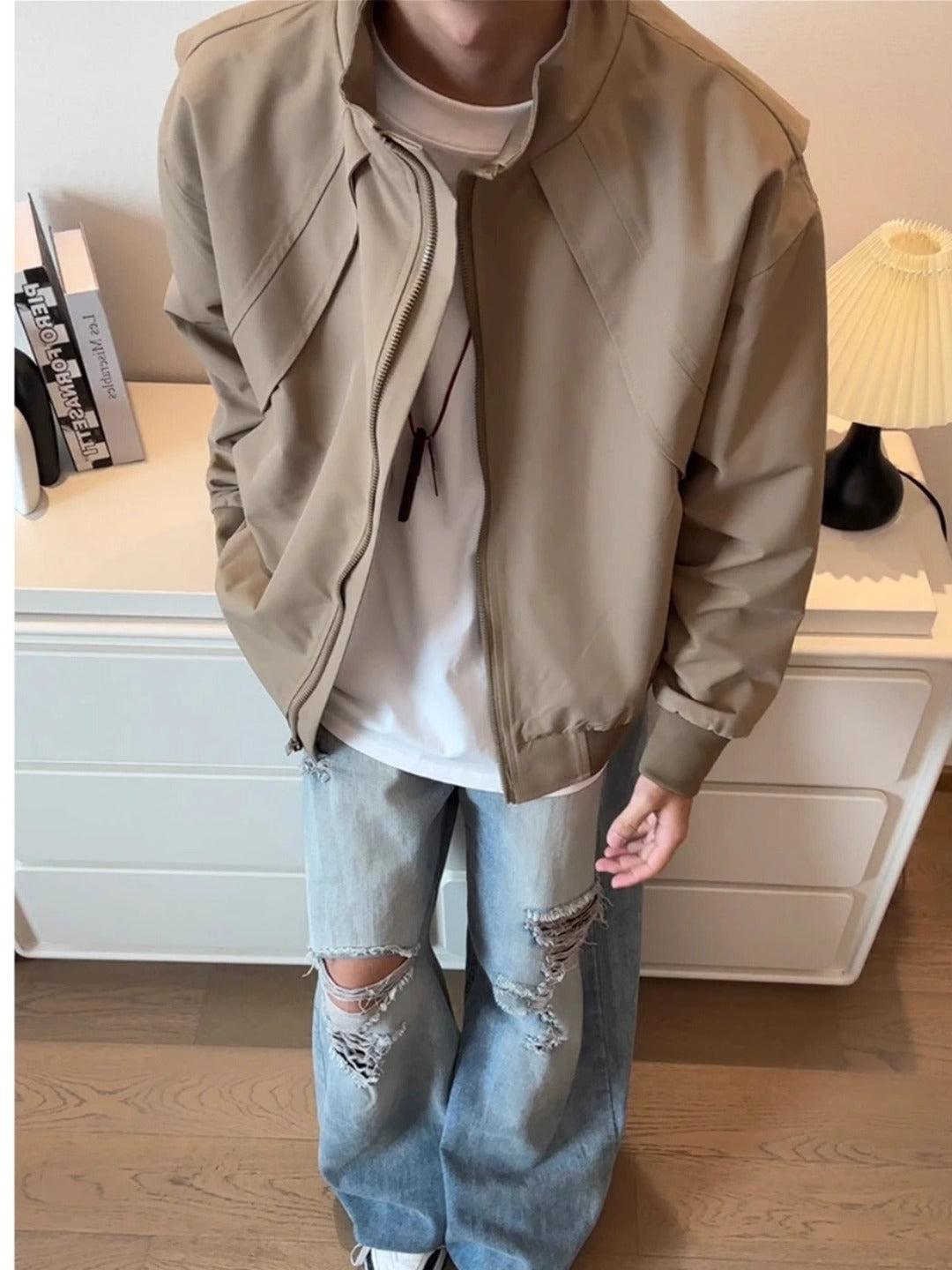 DECONSTRUCTED PANEL JACKET FE0500