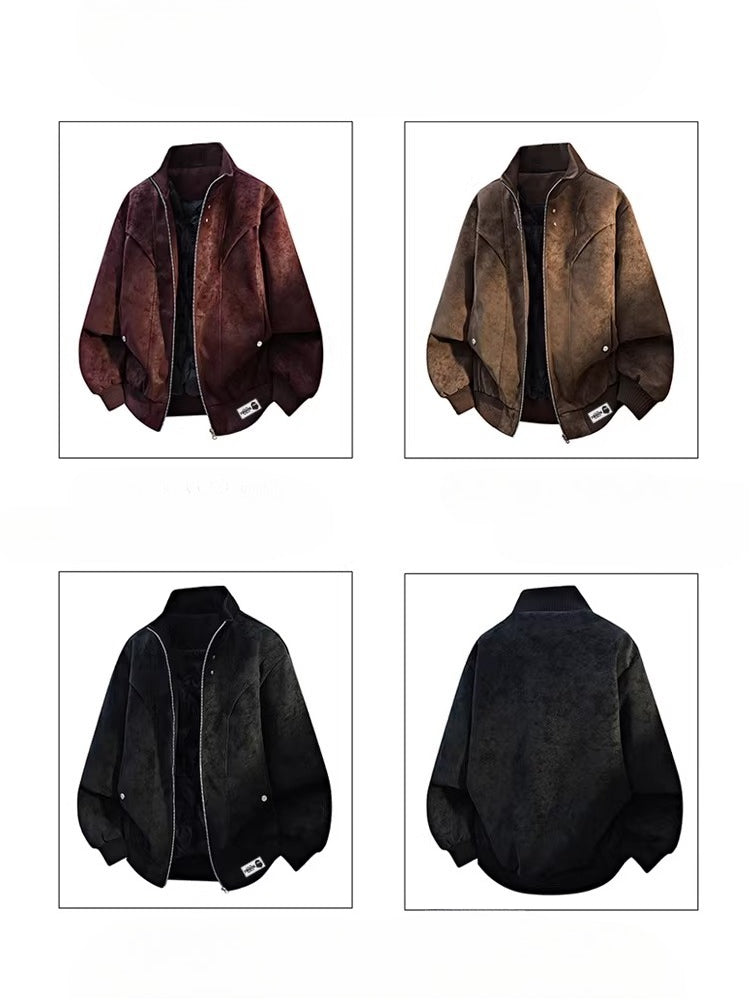 Stand-up collar American thermal down jacket FE0712