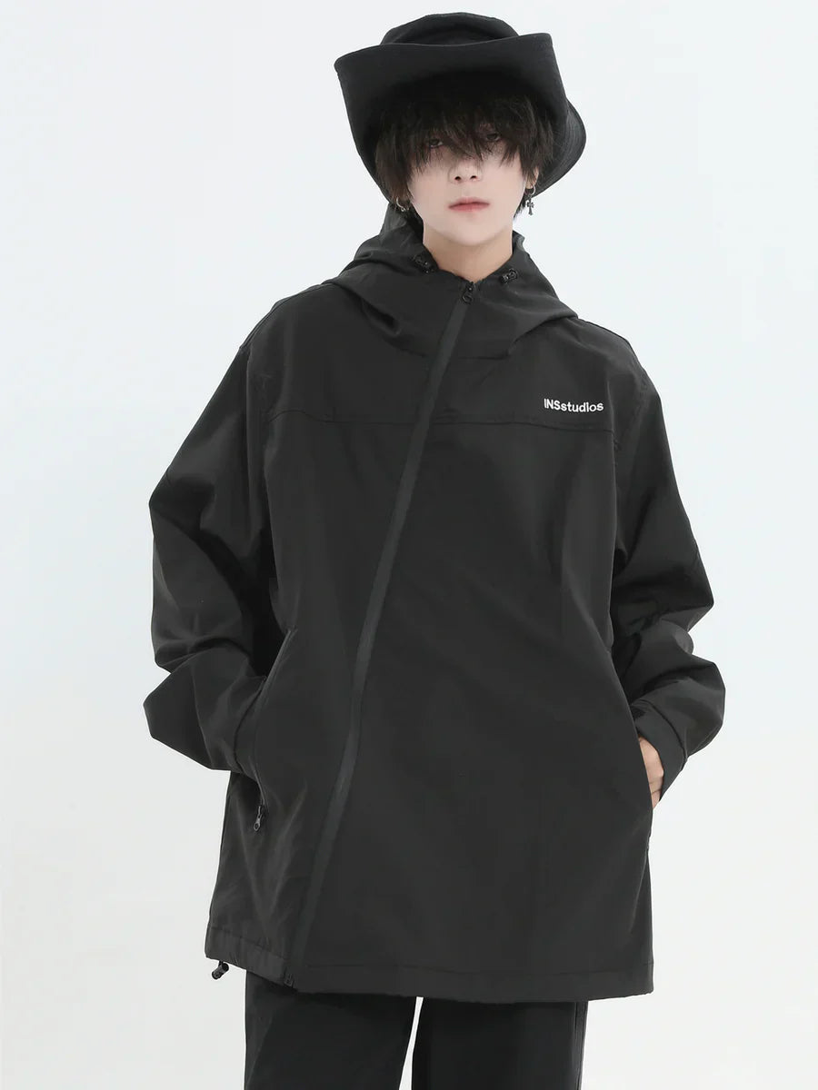 [INSstudios] AMERICAN OBLIQUE ZIPPER FE0482