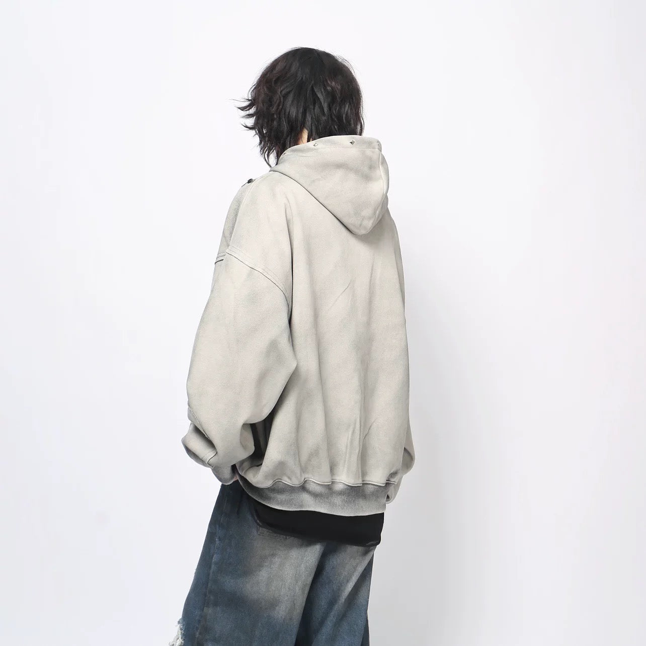 Men’s Zip-Up Streetwear Hoodie  FE0368