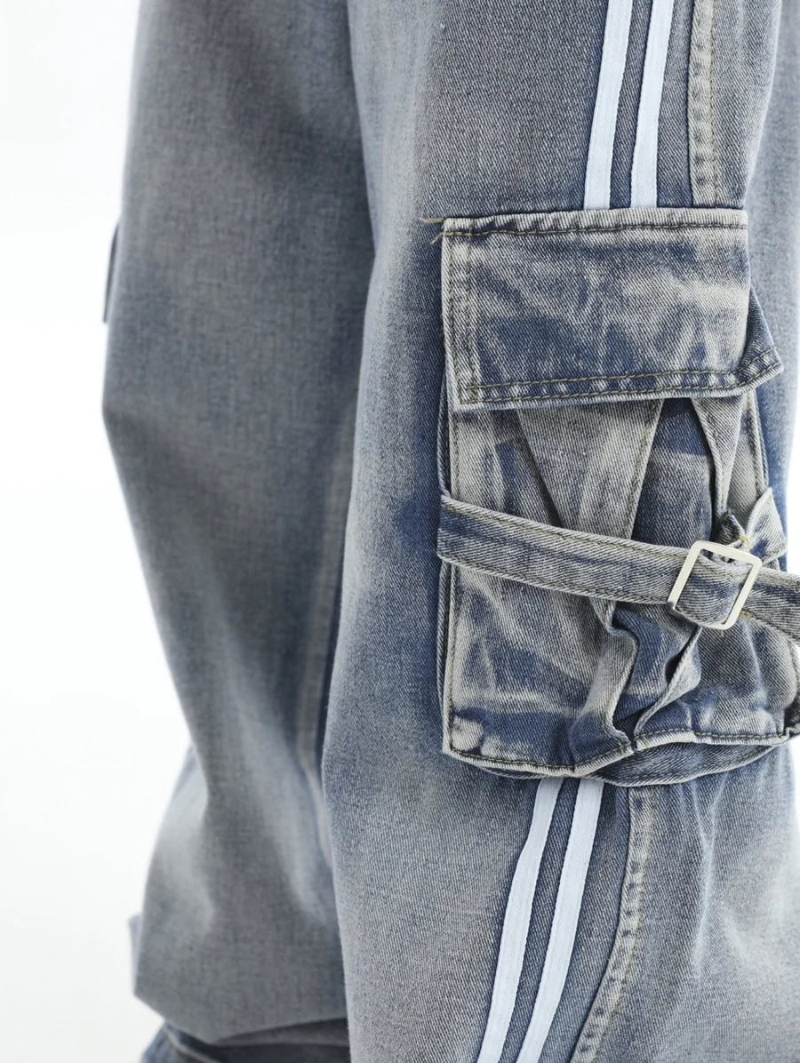 STRIPED JEANS   FE0100