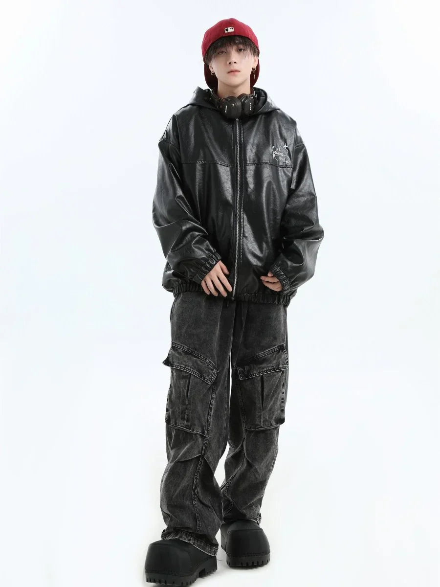 PU LEATHER JACKET FE0481
