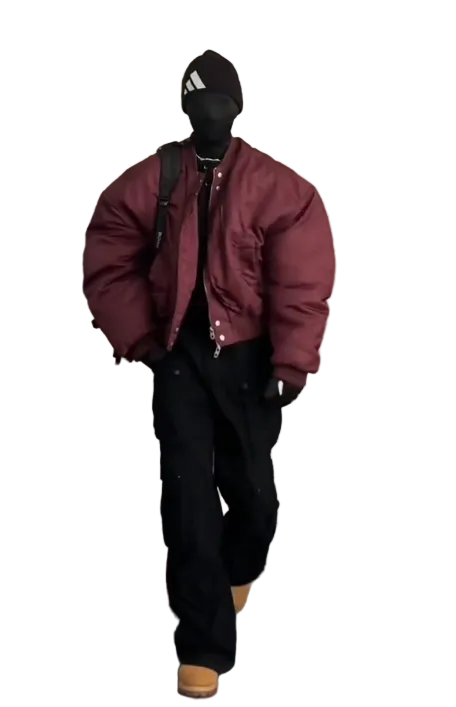 American baseball collar aviator padded jacket   FE0262