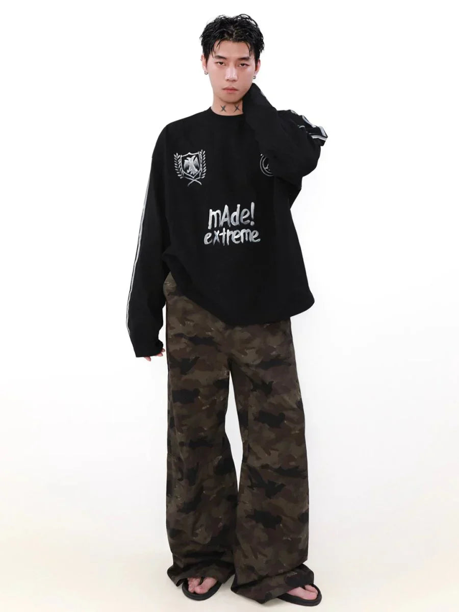 [MRNEARLY] STREET GRAFFITI T-SHIRT  FE0538