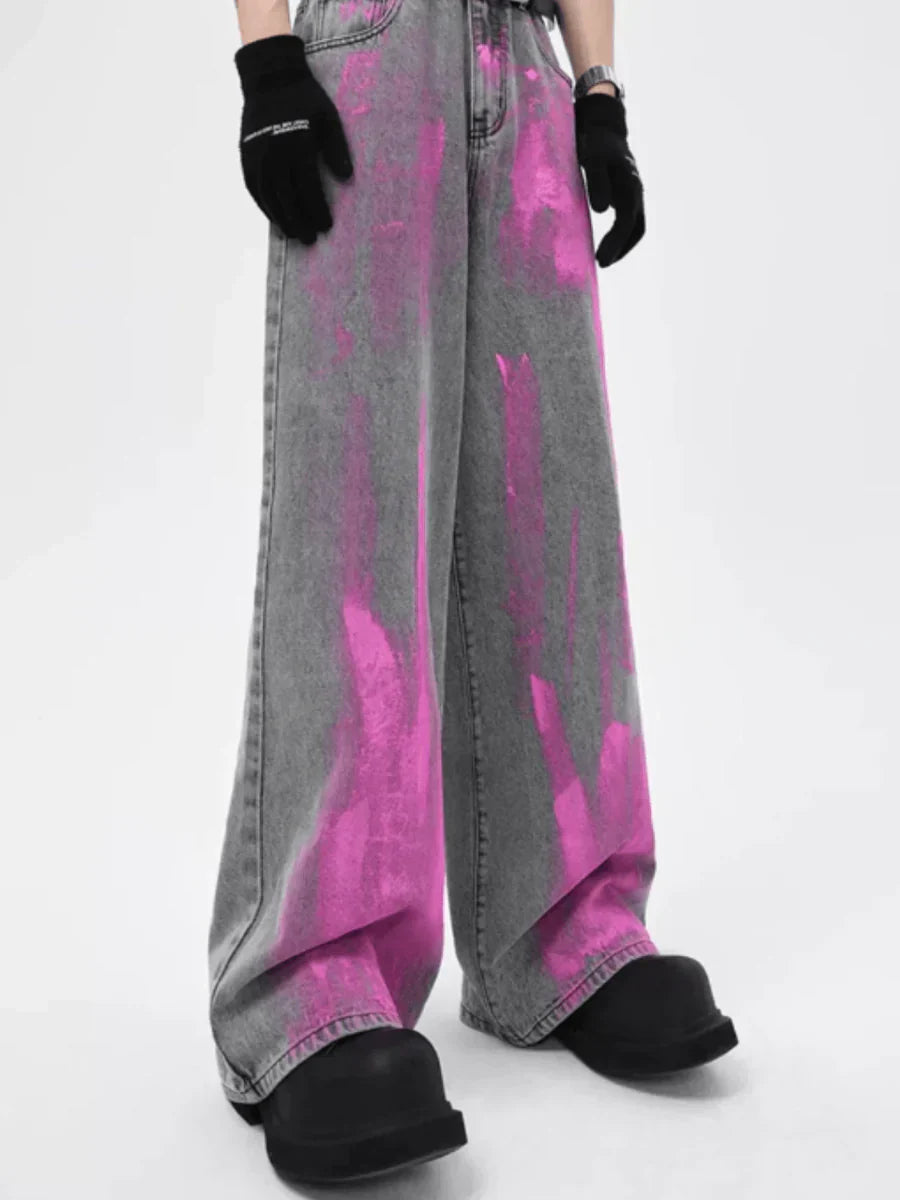 A-TYPE SMOKE GRAY FLOOR MOPPING PANTS FE0406