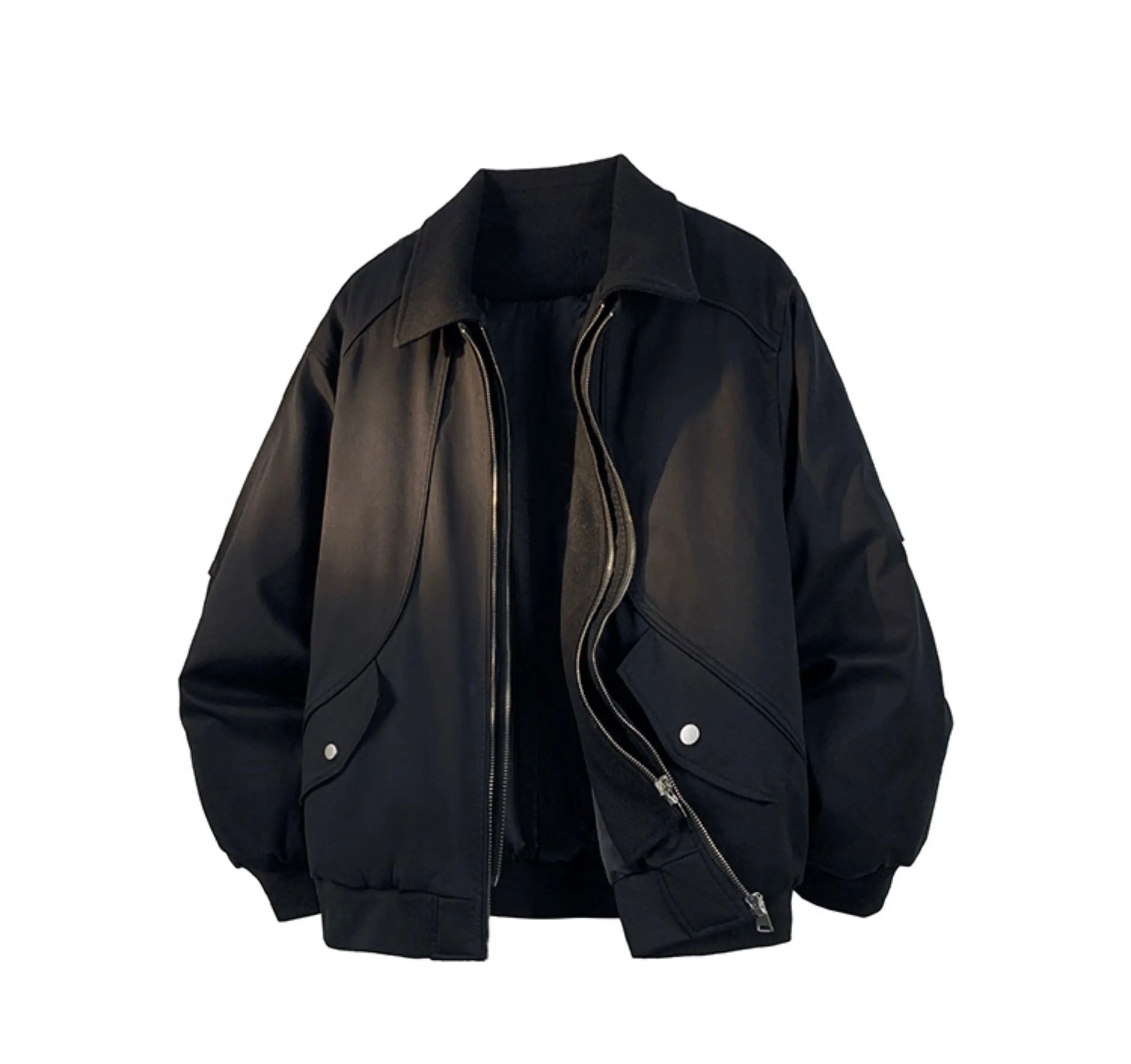 Men’s Designer Contrast Splice Lapel Jacket  FE0078