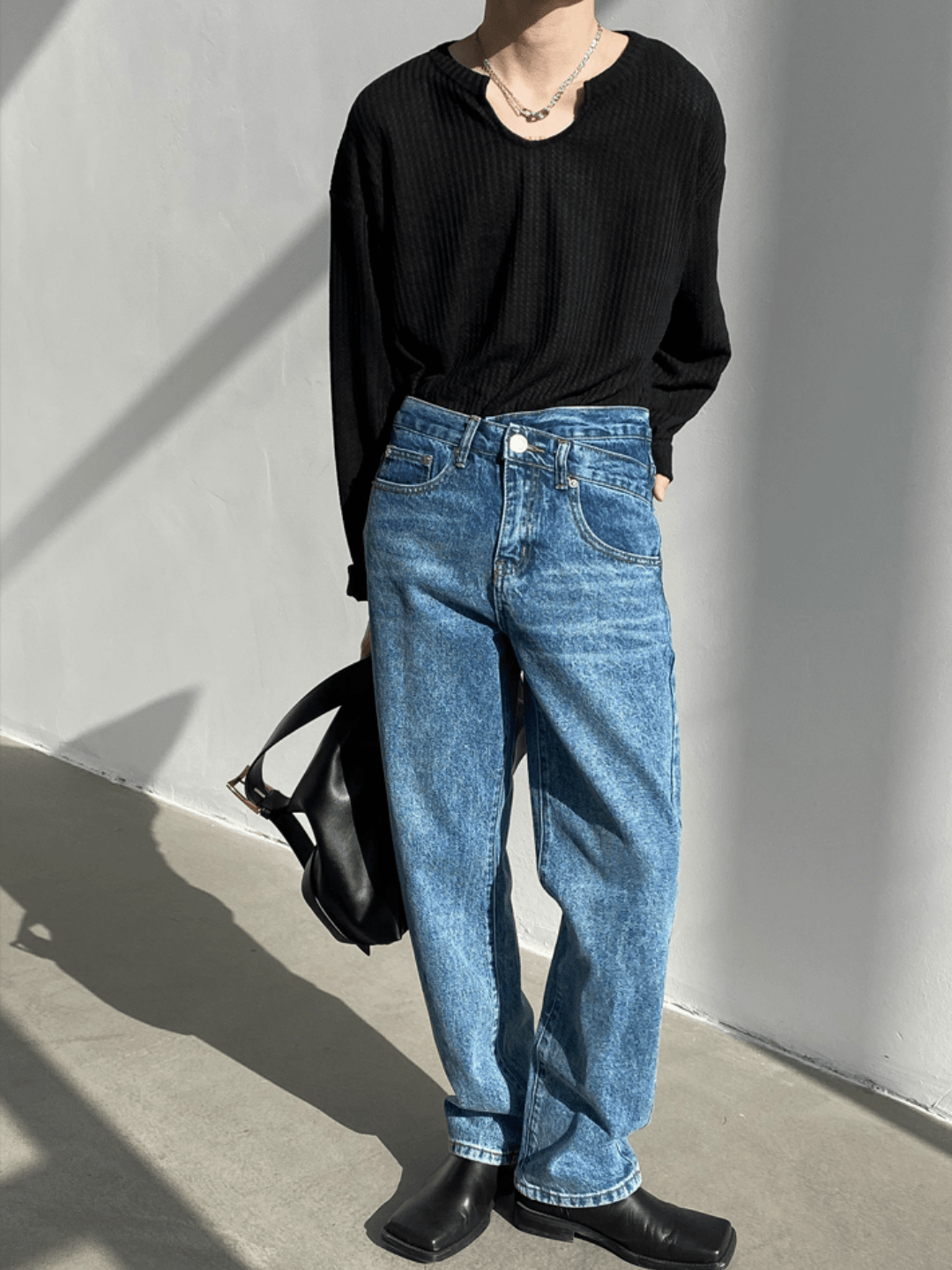 [GENESISBOY] thin bump t-shirt   FE0545