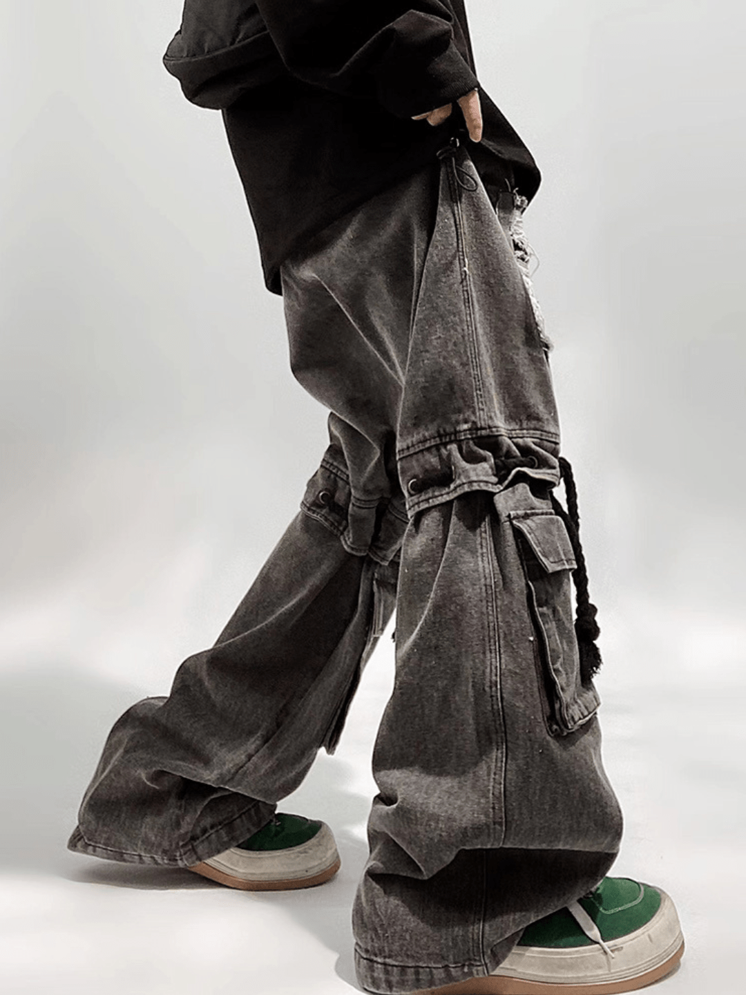 vintage straight wide leg pants   FE0105