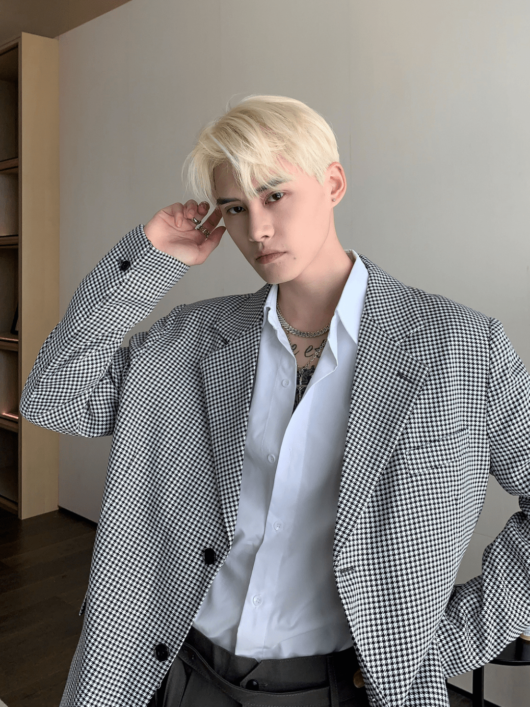 [CUIBUJU] Korean loose oversize casual shirt   FE0554