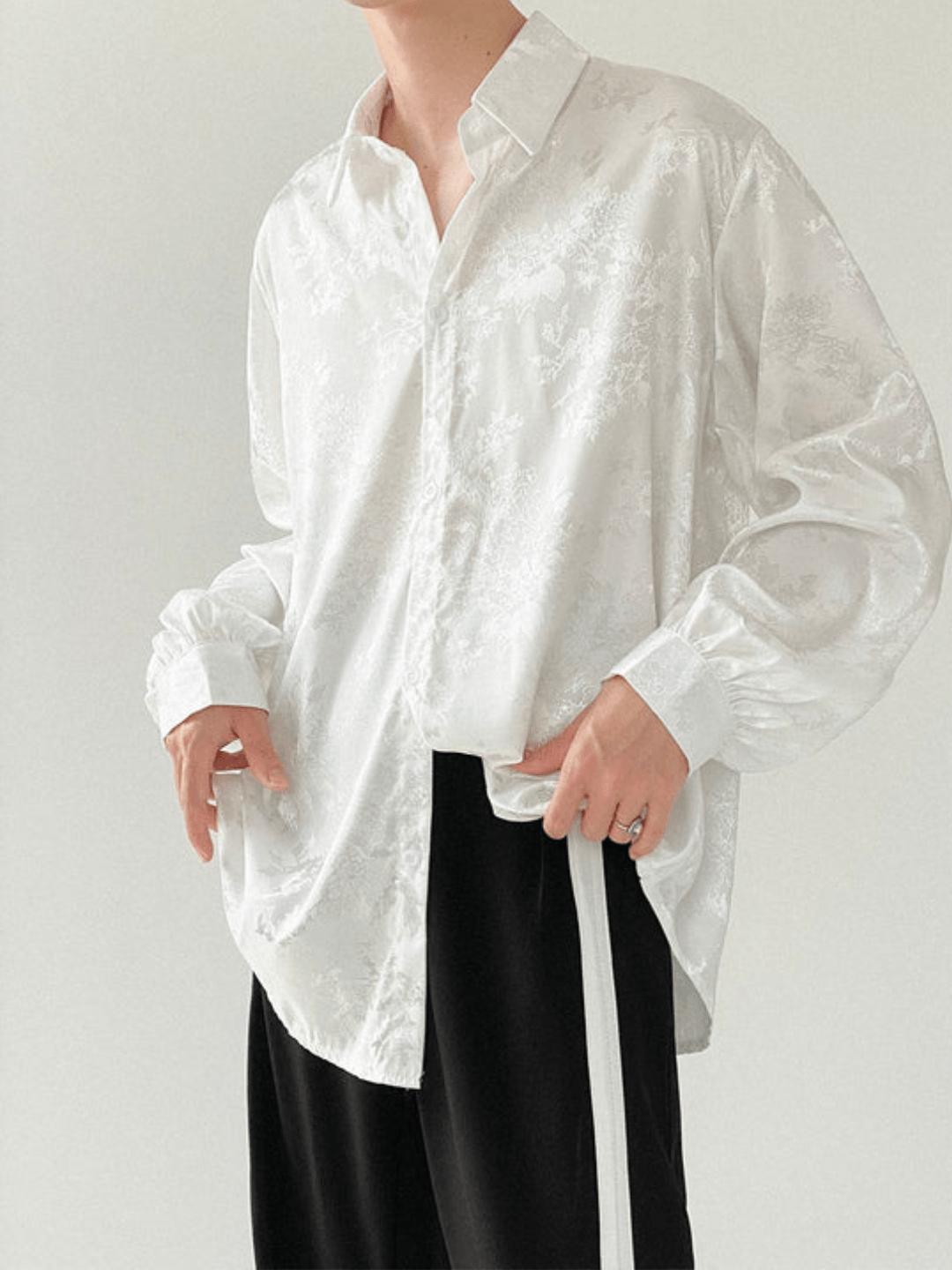 [DAZIONED] Trend Drape-in Shirt   FE0559