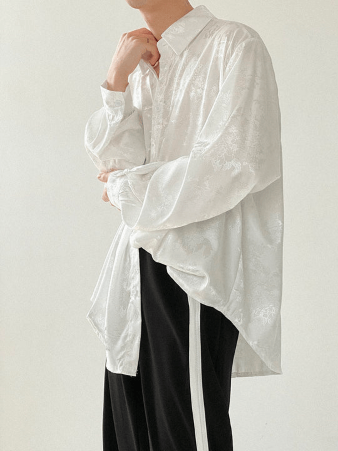 [DAZIONED] Trend Drape-in Shirt   FE0559