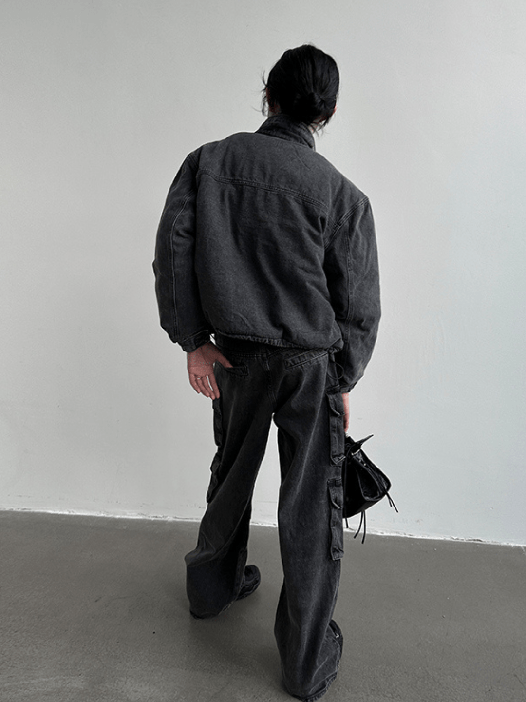 [GENESISBOY] Heavy Wash Multi-Pocket Jeans   FE0424