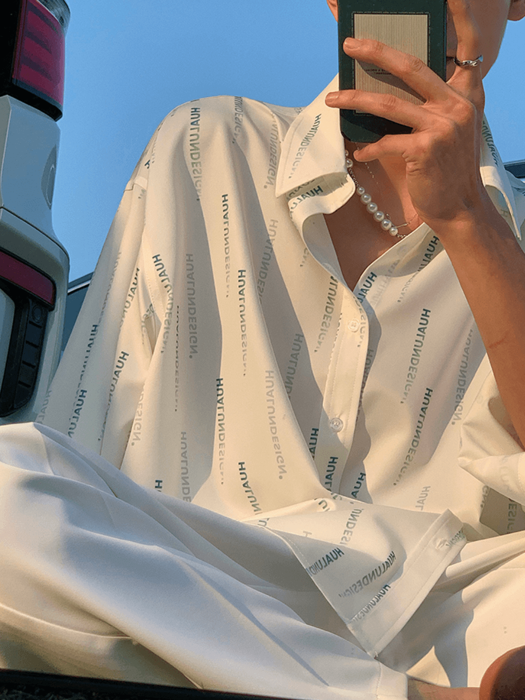 [HUALUN] Silk trend shirt FE0548