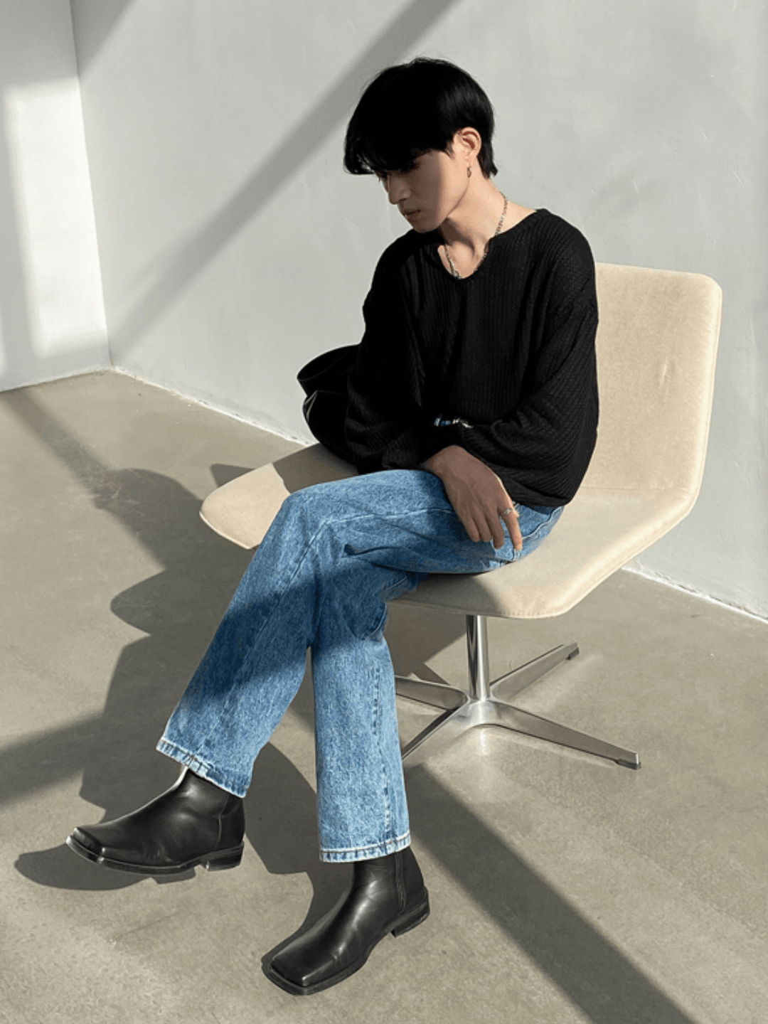 [GENESISBOY] thin bump t-shirt   FE0545