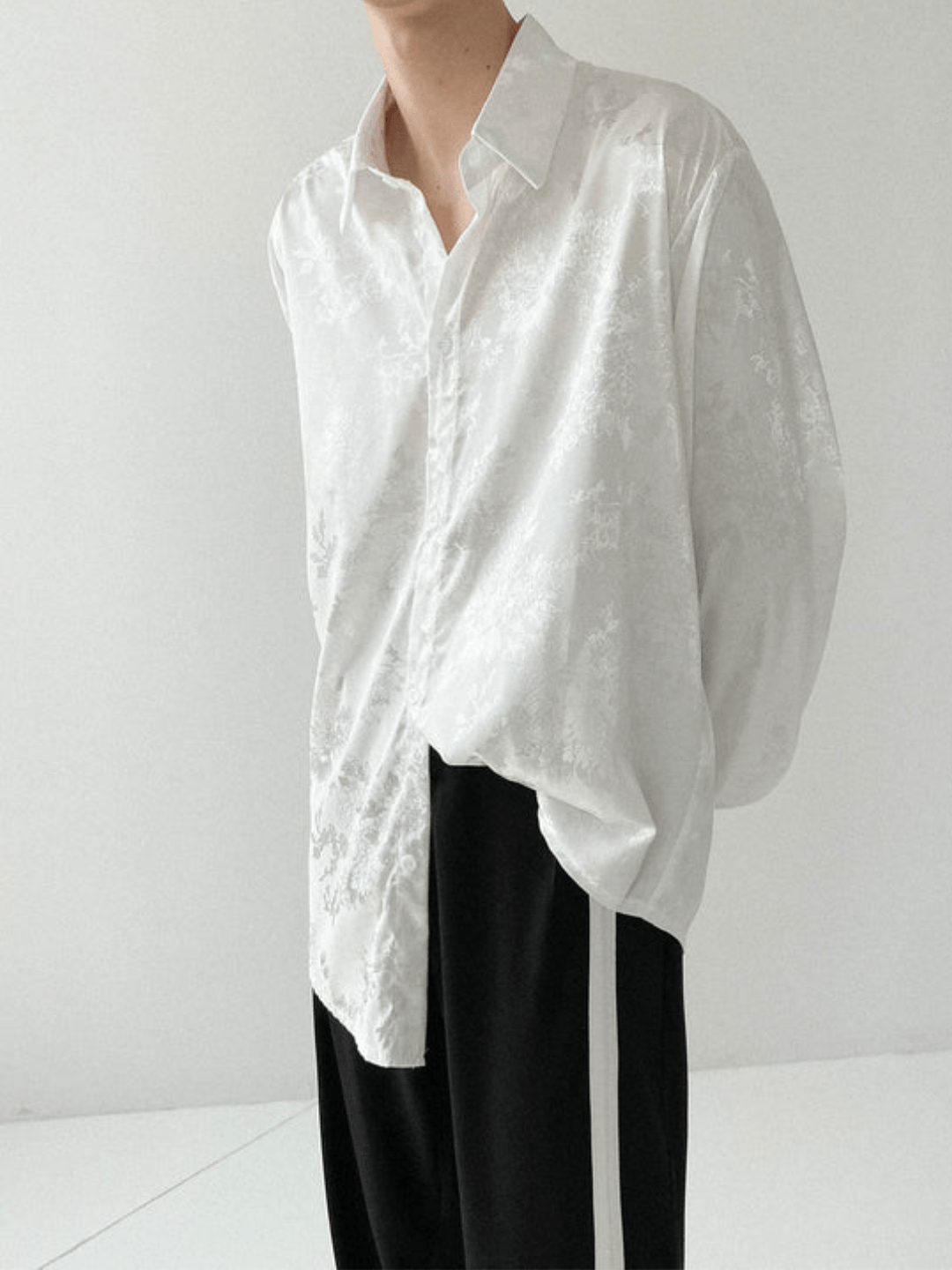 [DAZIONED] Trend Drape-in Shirt   FE0559