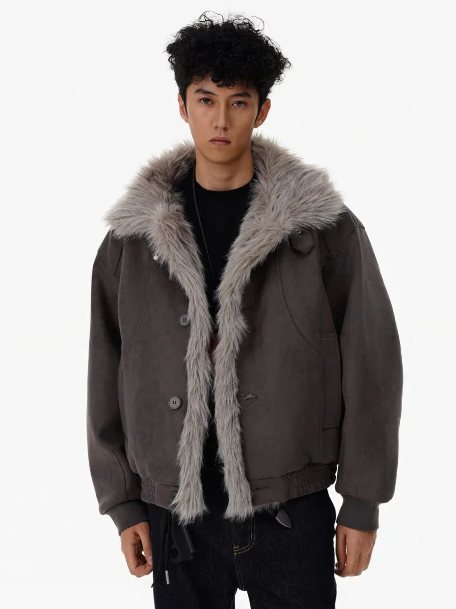 [MRNEARLY] COTTON LOOSE JACKET FE0485