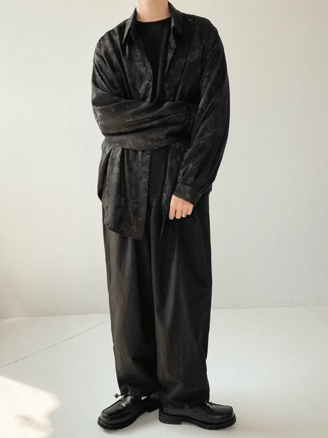 [DAZIONED] Trend Drape-in Shirt   FE0559