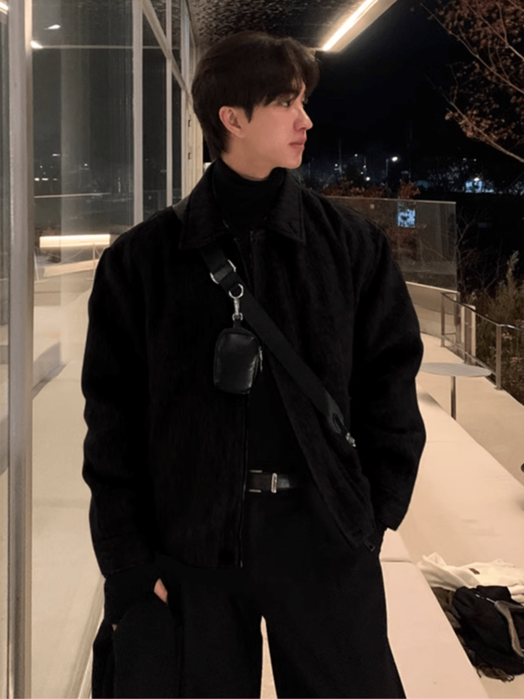 deerskin velvet short jacket   FE0204