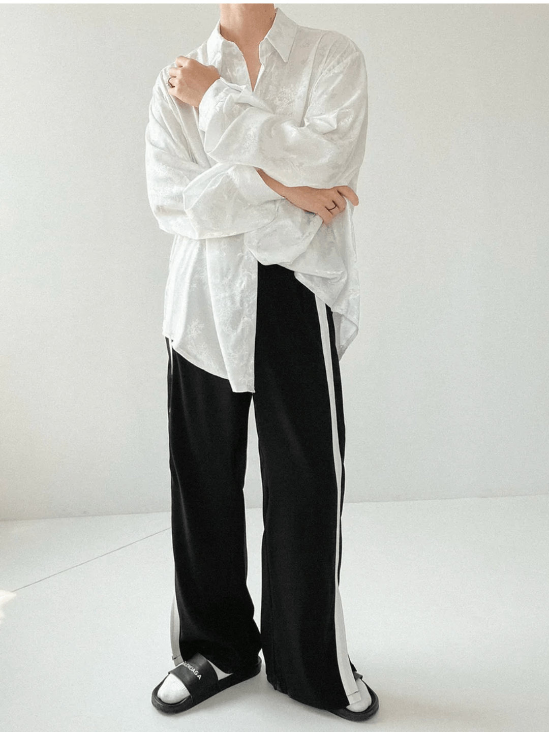 [DAZIONED] Trend Drape-in Shirt   FE0559