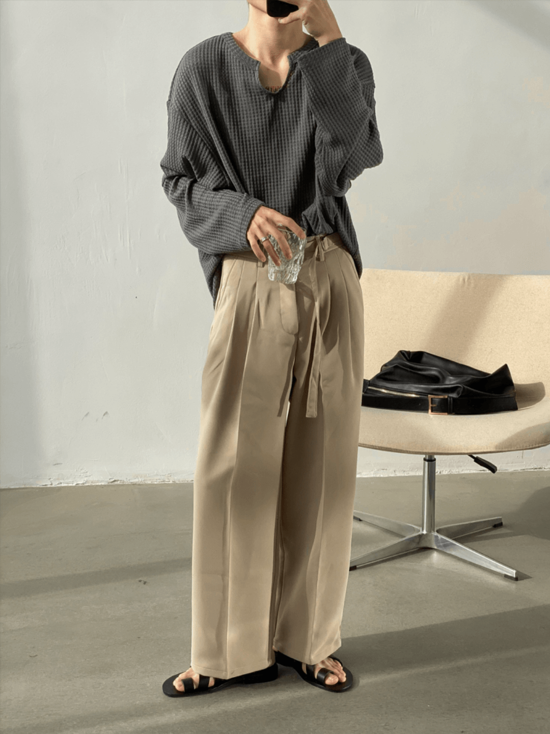 [GENESISBOY] thin bump t-shirt   FE0545