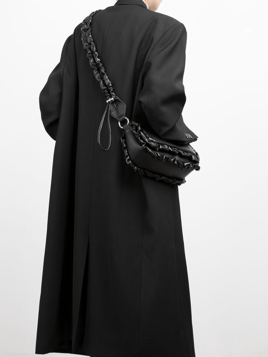[luckystudio] decoration shoulder small square bag   FA085