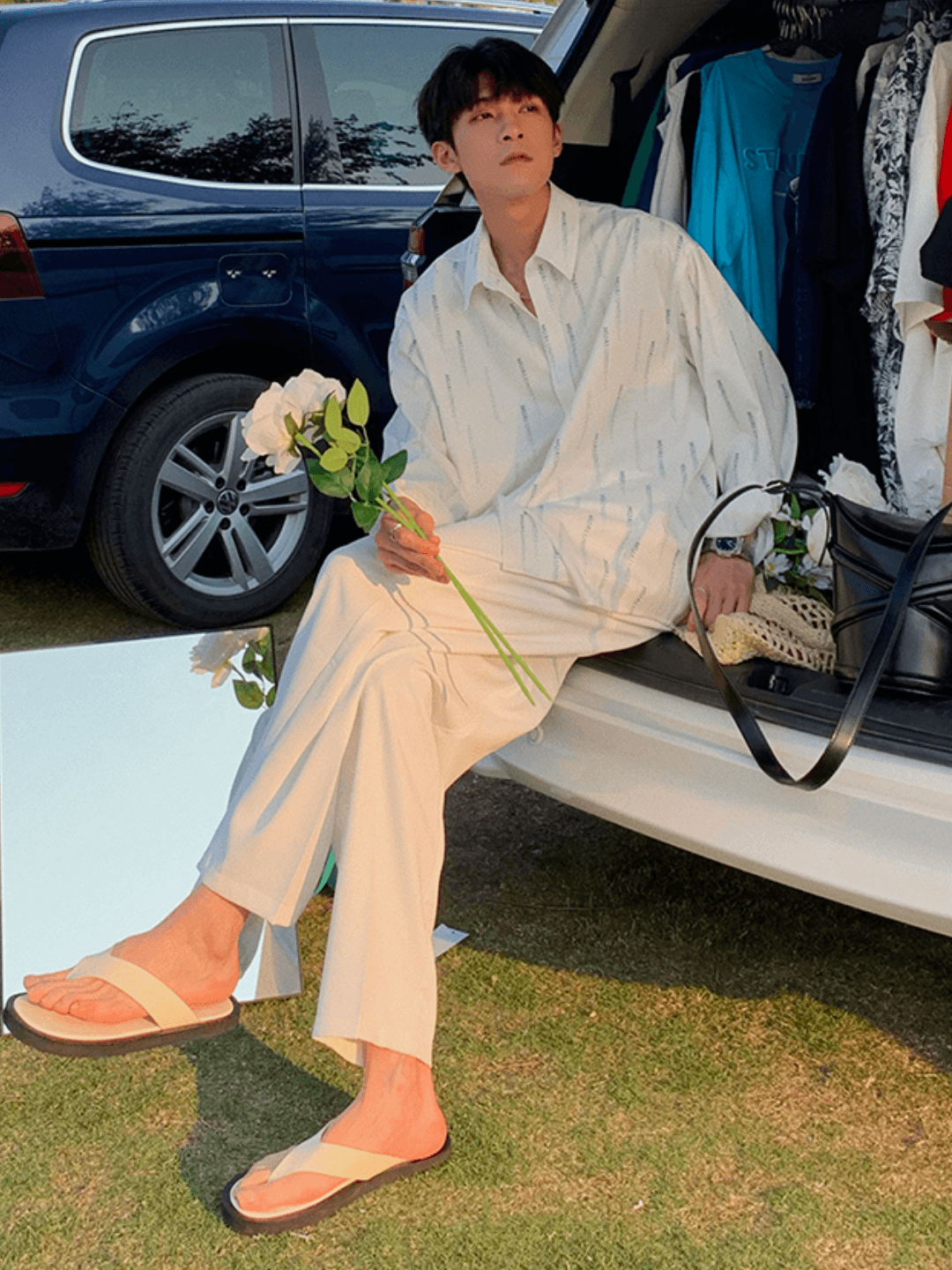[HUALUN] Silk trend shirt FE0548