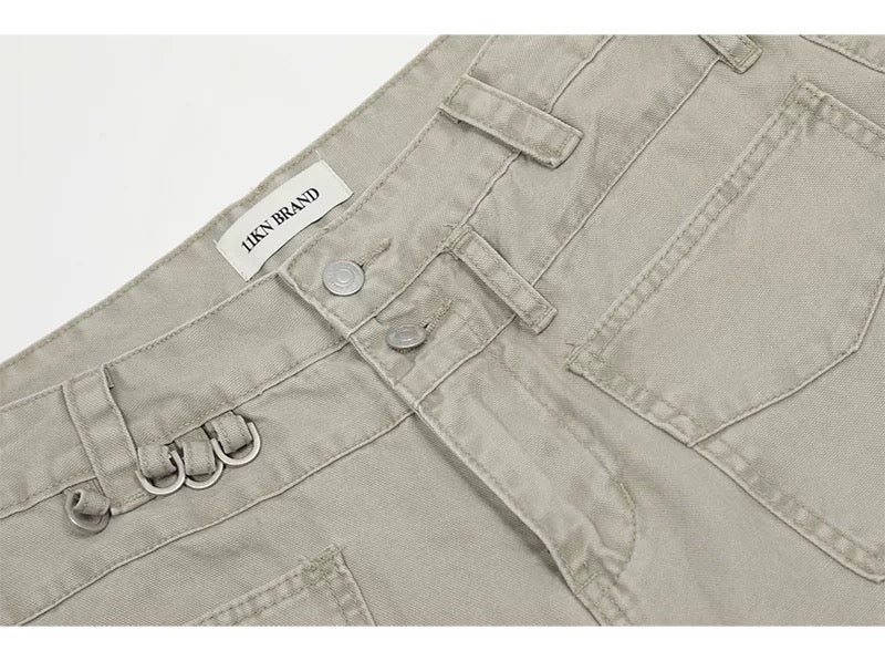 Men’s Vintage American Straight-Leg Cargo Pants  FE0343