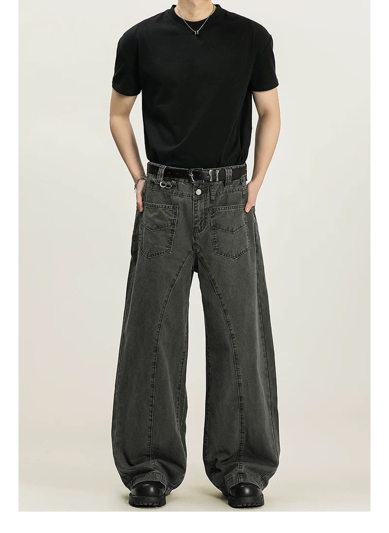 Men’s Vintage American Straight-Leg Cargo Pants  FE0343